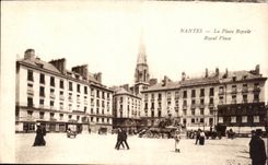 CPA Nantes the royal place