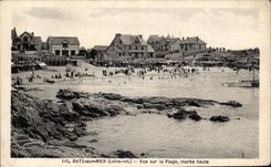 CPA Batz on Sea Seen on the beach high tide