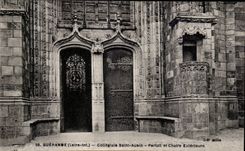 Collegial CPA Guerande Saint Aubin Gate and external pulpit