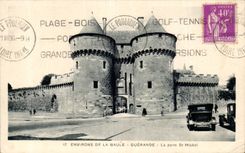 CPA Guerande Surroundings of Baule the door St Michel