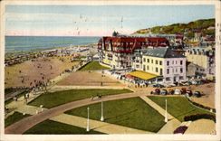 CPA Trouville Queen of the large beaches the hotel on the beach