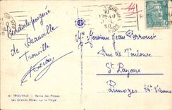 CPA Trouville Queen of the large beaches the hotel on the beach