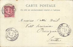 CPA Nantes Church Sainte Cross