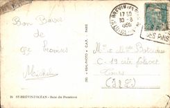 CPA St Brevin die Ozean Bucht des Durchschlages