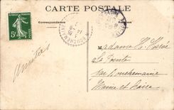 CPA Nantes the castle the large home