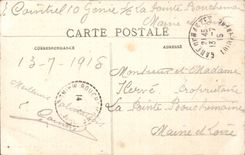 CPA Nantes Monument of died for the fatherland