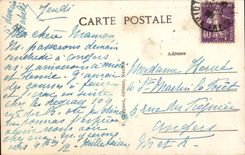 CPA Nantes Court of the castle House of the small government