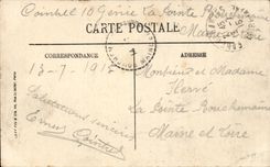 CPA Nantes Places Royal and street Crebillon