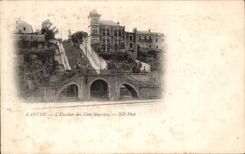 CPA Nantes the staircase of the hundred markets