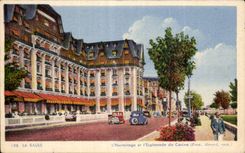 CPA La Baule the hermitage and the esplanade of the casino