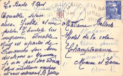 CPA La Baule the hermitage and the esplanade of the casino