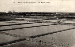 CPA La Baule on sea salt-water marshes