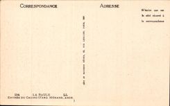 CPA Baule Entrance of the casino (Ferdinand Menard)