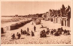 CPA La Baule on sea a corner of the beach