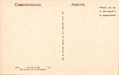 CPA La Baule on sea a corner of the beach