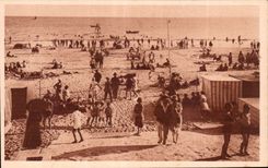 CPA Baule on sea Entering of the beach