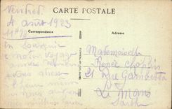 CPA La Baule on sea the beach has high tide towards Pouliguen