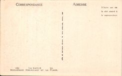 CPA La Baule Hennecartet Boulevard the beach