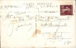 CPA La Baule on sea the embankment and the beach