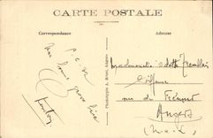 CPA La Baule on sea the beach and the boulevard of the sea