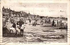 CPA La Baule the beach