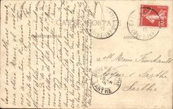 CPA La Baule Dunes of the wood of love