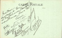 CPA Martyrium der Pontchateau Statue des Sacring-Herzens