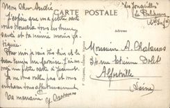 CPA Pouliguen Seen on Baule taken of the beach