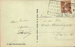 CPA Pornic the beach of the handle to the rabbits Children