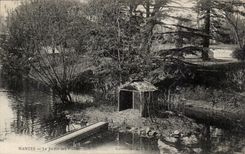 CPA Nantes the botanical garden