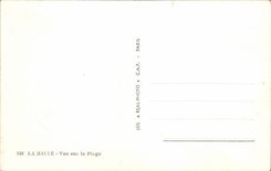 CPA La Baule Seen on the beach