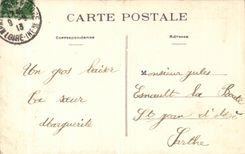 CPA Nantes die botanischer Garten Hirsche und das Hinter vom Gaudet Bildhauer