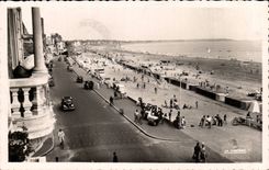CPA La Baule Seen of Al beach and the embankment