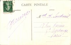 Nantes CPA the large theater places Graslin