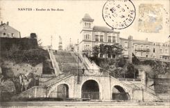 CPA Nantes Staircase of co Anne