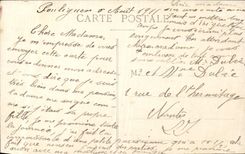 CPA Pouliguen Panoramic View of the port