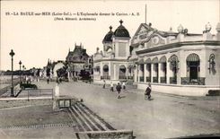 CPA La Baule on Sea the esplanade in front of the casino