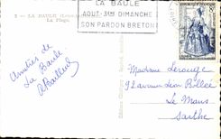 La Baule on Sea CPA the beach Volleyball Ball Volley ball