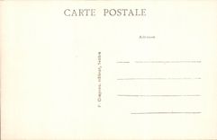 La Baule on Sea CPA Seen on the beach low tide