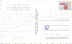 La Baule CPSM the most beautiful beach of Overall picture Europe