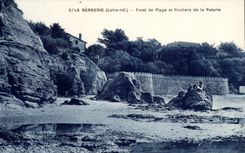 Bernerie CPA Fund of beach and rocks of Patorie