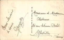 Pouliguen CPA Boat of excursion leaving the port