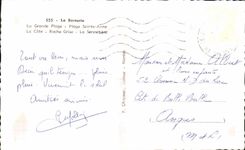 Bernerie CPSM main beach the Beach Sainte Anne Sennetiere