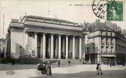 Nantes CPA the large theater