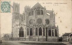 CPA Nantes Notre Dame Apse