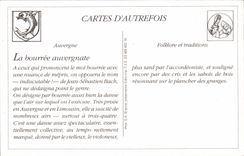 Bourree REPRODUCTION of Auvergne Dances Folklore