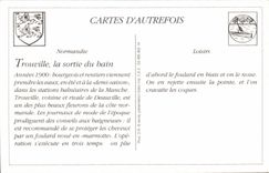 REPRODUCTION Standards and costumes Scenes of beach the exit of the bath Folklore