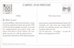 REPRODUCTION Mans Train station