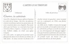 Chartres REPRODUCTION the Chatelet place and the cathedral Train