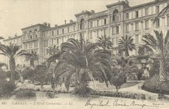REPRODUCTION Cannes Continental Hotel